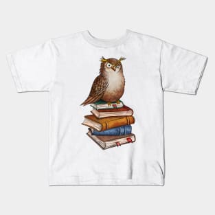 Wise old owl Kids T-Shirt